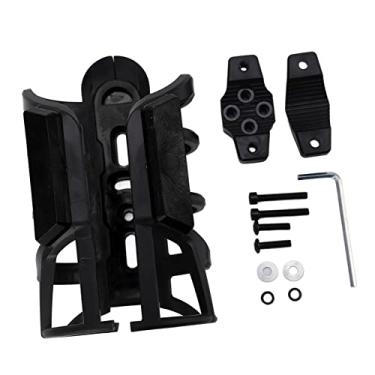 Imagem de Suporte de Copo Robusto e Portátil para Motos e Bicicletas Elétricas Suporte Durável para Latas de Bebidas (Preto)