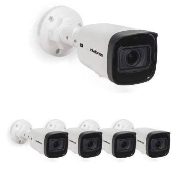 Imagem de Kit 5 Câmeras IP 2 Megapixels 40m Zoom Motorizado VIP 3240 Z G2 Intelbras
