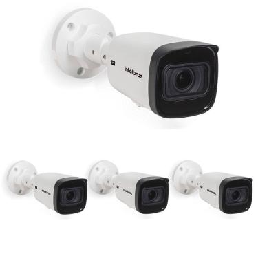 Imagem de Kit 4 Câmeras IP 2 Megapixels 40m Zoom Motorizado VIP 3240 Z G2 Intelbras