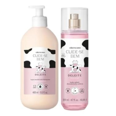 Imagem de Kit Cuide-se Se Bem Deleite: Body Splash 200ml + Hidratante 400ml