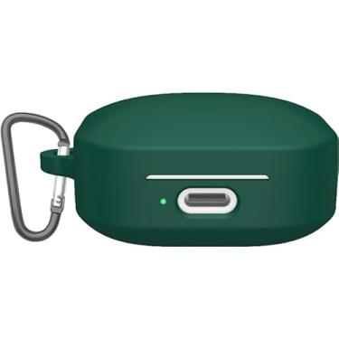 Imagem de Capa protetora de silicone para xiaomi air 4se, 2 pacotes, capa protetora de fone de ouvido sem fio, capa protetora, capa anti-poeira,Green