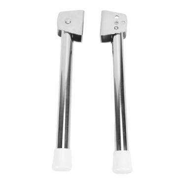 Imagem de Perna giratória de suporte de assento de aço inoxidável, 1 par de perna de suporte de assento de 13 polegadas para banco de barco dobrável, cadeiras dobráveis para veleiros