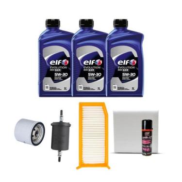 Imagem de Kit Troca de Óleo Logan e Sandero 1.0 12v 3cil Elf 5W30 - RENAULT