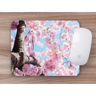 Imagem de Mouse Pad Emborrachado Personalizado Coleção Estampas Flores Floral - 