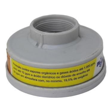 Imagem de Filtro Químico Para Mascaras Semi facial Para Gases Da Marca Plastcor 