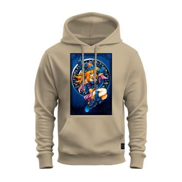 Imagem de Moletom Premium Estampado Algodão Confortável Carta Rara - Nexstar, P,