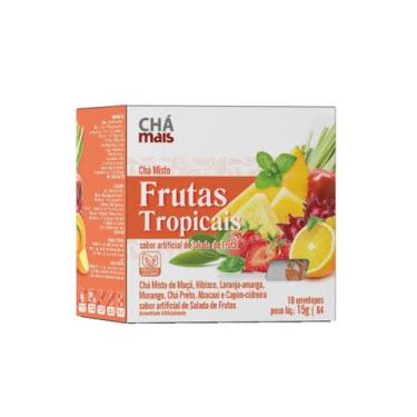 Imagem de Chá Misto Frutas Tropicais Cx. com 10 Sachês - Chá Mais