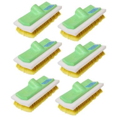 Imagem de Vassoura Lava Ônibus Nylon Com Espuma Rosca 28mm - 6 Peças - Odim