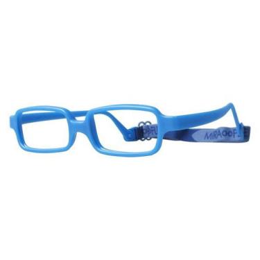 Imagem de Óculos infantil Miraflex New Baby 1CP Azul Royal de 3 a 6 anos tam 39