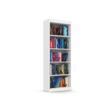Imagem de Multiuso / Livreiro EN Com Nichos Organizadores Cor Branco Acetinado -