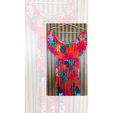 Imagem de Macacão Ciganinha Pantacourt Com Mangas Ombro a Ombro Estampado, solti