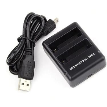 Imagem de Carregador Duplo de Bateria para Câmera GoPro 4 Black e Silver - Shoot