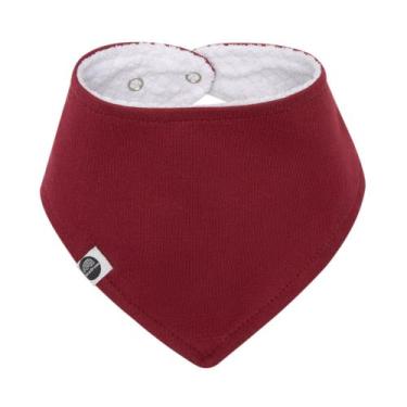 Imagem de Bandana Babador Bebê Vinho - Means Love Baby