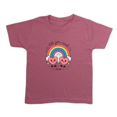 Imagem de T-shirt Feminina Infantil Estilosa Estampas Atuais Blogueira - AK FASH