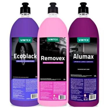 Imagem de Kit removex alumax ecoblack 1,5l vintex vonixx - marca, Sem variação