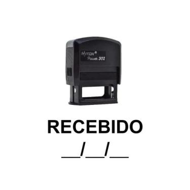 Imagem de Carimbo Automático De Recebido Nykon 302 (Recebido e Data)