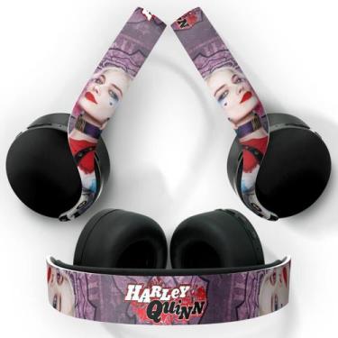 Imagem de Adesivo Compatível PS5 Headset Pulse 3D Playstation 5 Skin - Arlequina