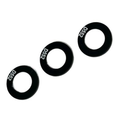 Imagem de zhxchzhi Tampa de vidro da lente traseira da câmera traseira OEM com adesivo de substituição para Moto G Play 2023 XT2271 XT2271-4 XT2271-5