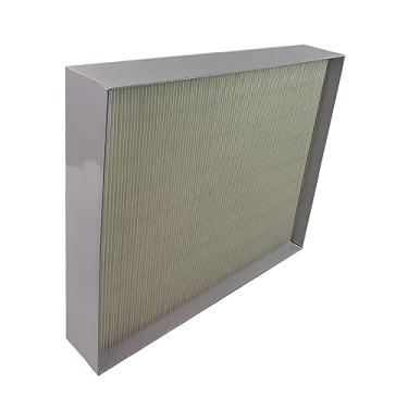 Imagem de Filtro de cabine – Pacote com 1 – Serve para retroescavadeiras Michigan e Volvo – 1 conjunto de filtro de ar de substituição para OE 11007848; Baldwin PA4560; Wix WP10008