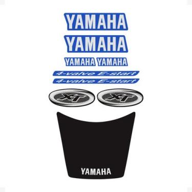 Imagem de Kit Adesivos Compatível Yamaha Xt 600 2003/2004 Moto Azul - SPORTINOX