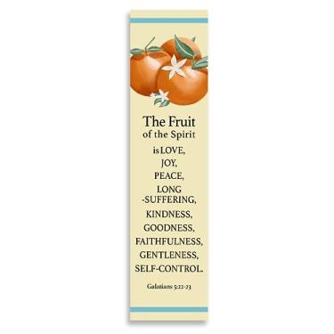 Imagem de Versículo da Bíblia Gálatas 5:22-23 Marcadores cristãos, marcador de página cristão, presentes cristãos para todas as ocasiões (individual)