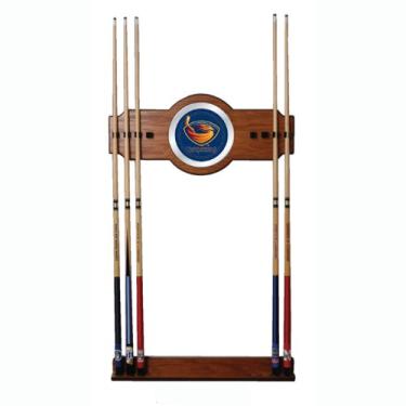 Imagem de Suporte para tacos de parede espelhada e madeira de duas peças da NHL Atlanta Thrashers