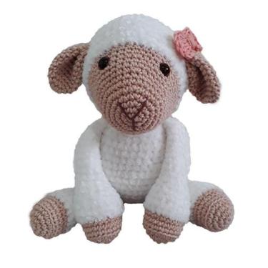 Imagem de Ovelha amigurumi crochê - Ciandella Crochê