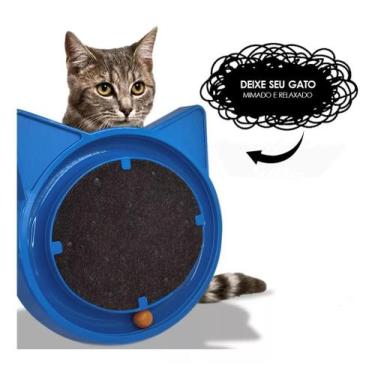 Imagem de Arranhador Antistress Para Gatos Com Bolinha Interativa  Cat Relax - F