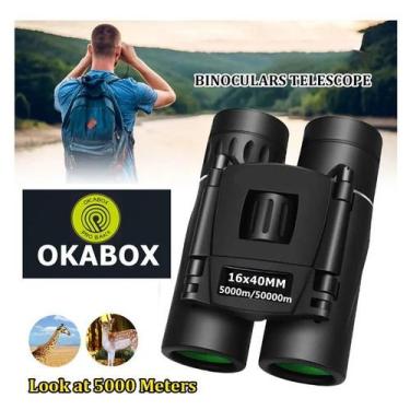 Imagem de Binoculo OKABOX 5000M Lente BAK4 Nitida 16x40MM Noturno Pro
