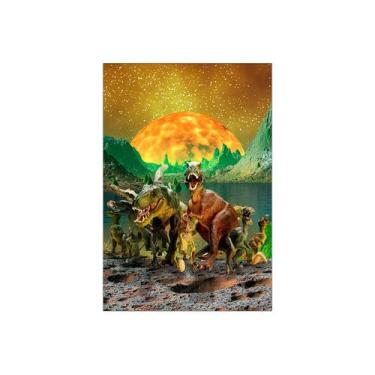 Imagem de Painel De Festa Vertical 1,50 x 2,20 - Planeta Dinossauros 016 - Via C