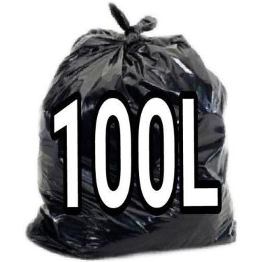 Imagem de Sacos Para Lixo 100 Litros 500 Unidades - HIGIPACK