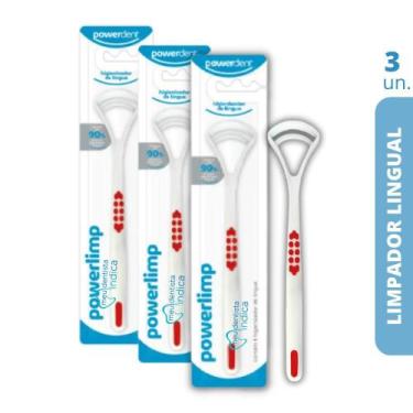 Imagem de KIT Limpador de Língua  3 unidades  PowerDent