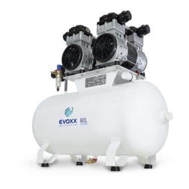 Imagem de Compressor de Ar Odontológico Evoxx - 80 L 4,0 HP
