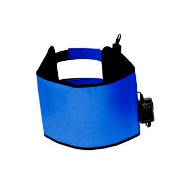 Imagem de Manta Térmica Abdominal Standard 27x97 cm Azul - Estek, 110V