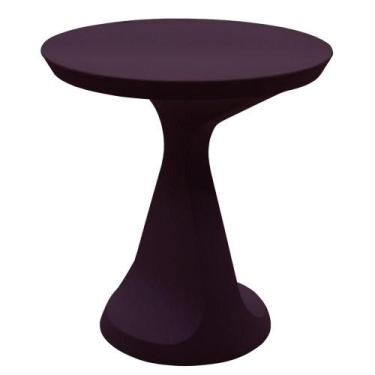 Imagem de Mesa Tramontina Salut em Polietileno Marrom Café