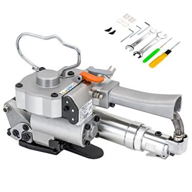 Imagem de SDRTOP Ferramenta Pneumática de Cintar A19, Kit de Cintar para 1/2 3/4 Unidades, Máquina de Embalagem Automática Portátil, Fivela Grátis, Pp e Ferramentas de Bandagem para Animais de Estimação