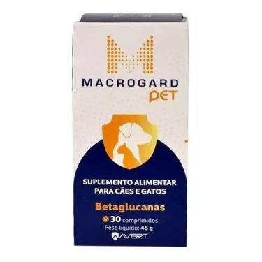 Imagem de Macrogard Pet Avert Suplemento para Cães e Gatos 30 Comprimidos 45g - 