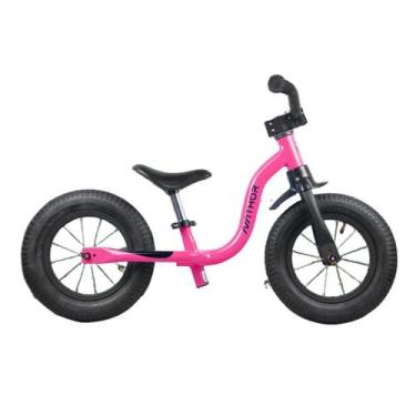 Imagem de Bicicleta Infantil Balance Bike Raiada 12 Pink - Nathor