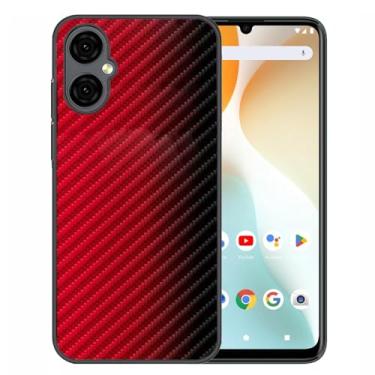 Imagem de Ranyi Capa para celular BLU G64 G1010WW, BLU G64, padrão ondulado gradiente colorido, fina, flexível, capa de borracha de silicone com absorção de choque para BLU G64 G1010WW (2024 6,8 polegadas),