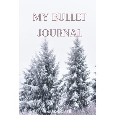 Imagem de Bullet Journal - Snowy Montain Notebook - 100 pages & 6"x9": Hardcover - January 2022