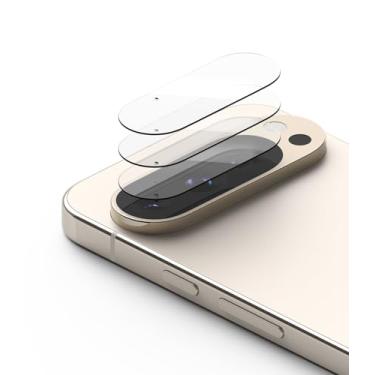 Imagem de Ringke Camera Glass compatível com protetor câmara Google Pixel 9 Pro, vidro temperado protetor para câmara, 3 pacotes