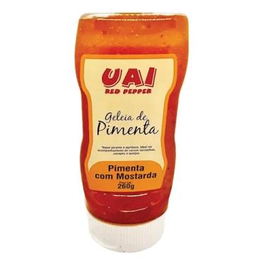 Imagem de Molho/Geleia de Pimenta 260g - Escolha seu Sabor Preferido! Sabor Intenso e Picante para Todos os Gostos | Ideal para Acompanhamentos e Petiscos (Pimenta com Mostarda)