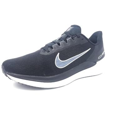 Imagem de NIKE Cano Baixo Esportivo Masculino, Preto, branco, cinza escuro, 11.5