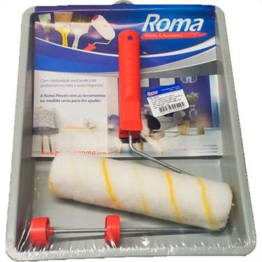 Imagem de Kit P/Pintura 03 Pcs Roma 685/04 - PINCEIS ROMA