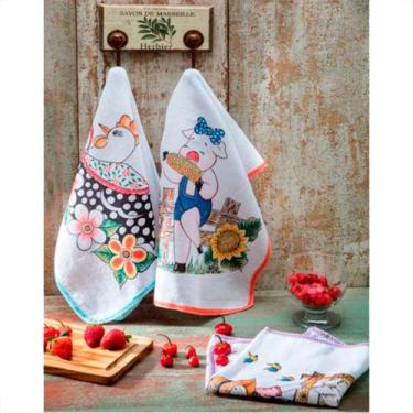 Imagem de Pano Prato 40X65Cm Vies Estamp-0631 - SOUTEXTIL