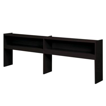 Imagem de Estante Para Bicama 2 Nichos 220x80x25 Bb29 Preto Dtall Preto