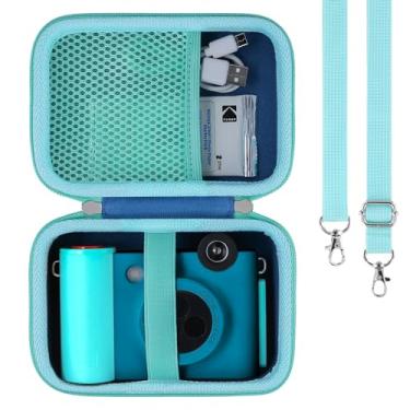 Imagem de khanka Estojo Rígido De Viagem Para Câmera Digital Sem Fio Kodak Smile+/Kodak Smile Plus De Impressão Instantânea Com Lente Que Muda De Efeito, Impressões Fotográficas Adesivas De 2X3”, Somente Esto