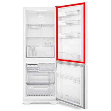 Imagem de Borracha Gaxeta Geladeira Porta Refrigerador Para Electrolux Modelo DB53 (Cinza, 69x103)