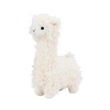 Imagem de Lhama Branca Levantada 24cm Pelúcia - Fofy Toys