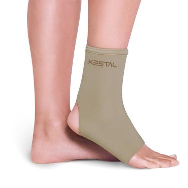 Imagem de Tornozeleira Kestal Longa Bege-G